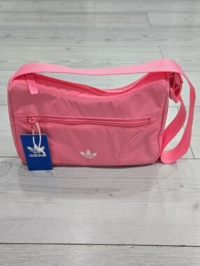 Adidas Classic Pink Crossbody Shoulder Bag
